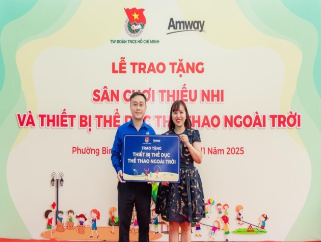Amway Việt Nam phối hợp với TW Đoàn thực hiện công trình “Lũy Tre Biên Giới” tại Đồng Nai